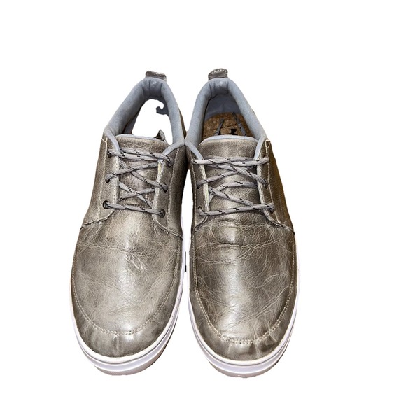 Under Armour Street Encounter Gray Leather Slip On Sneaker Shoes Casual Men's 11 - Picture 8 of 10